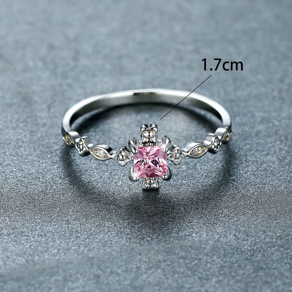 Enchanted Sovereign Crystal Ring