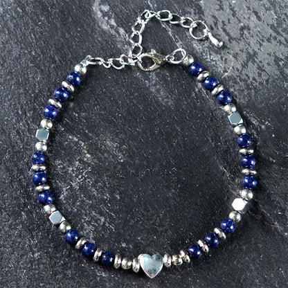 8mm Amethyst Healing Energy Bracelet for Balance