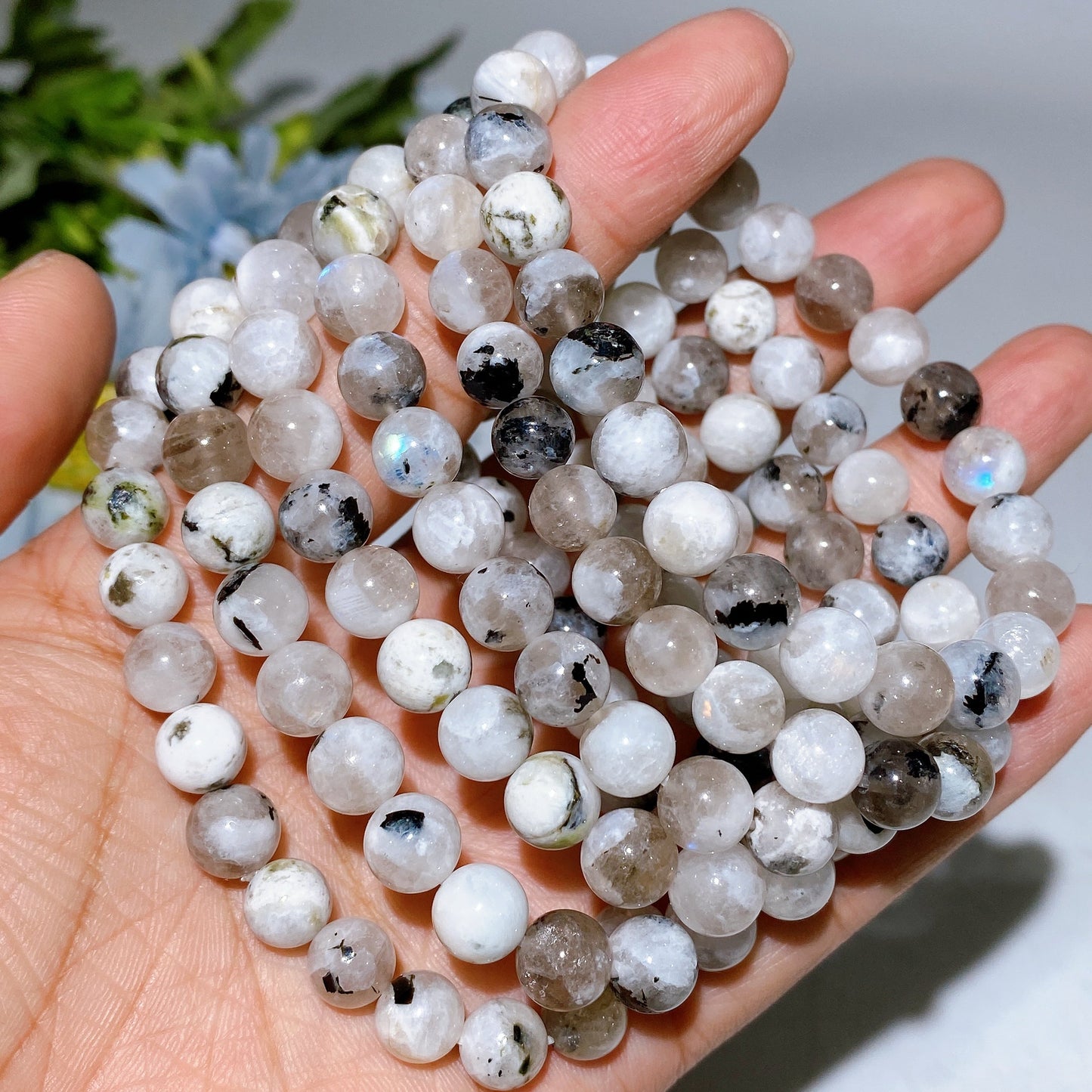 8mm Crystal Healing Bracelet for Spiritual Protection
