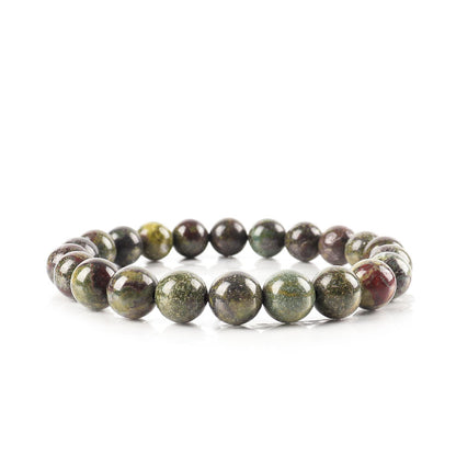8mm Dragon Blood Stone Spiritual Bracelet for Protection