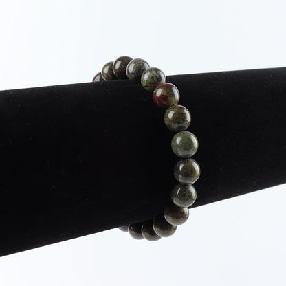 8mm Dragon Blood Stone Spiritual Bracelet for Protection