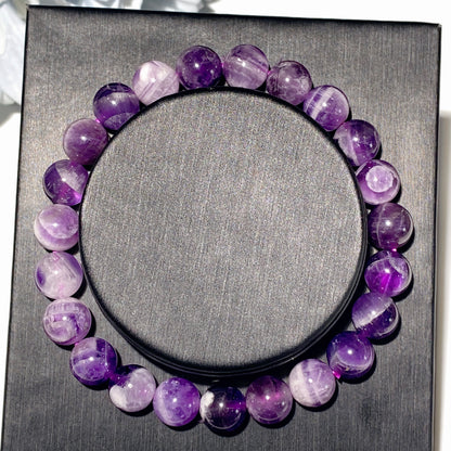 8mm Mixed Crystal Healing Bracelet for Spiritual Balance