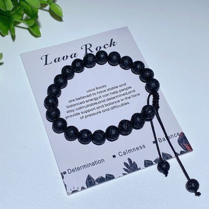 8mm Mixed Crystal Spiritual Bracelet for Healing and Protection