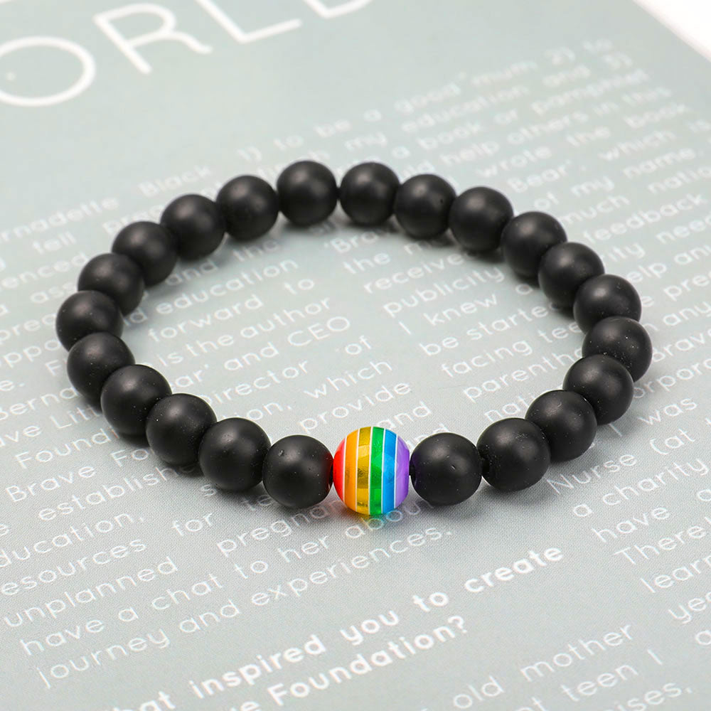 8mm Volcanic Spiritual Protection Bracelet
