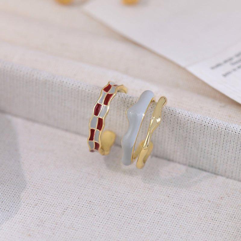 [] Veronica 9 to 5 Ring Set