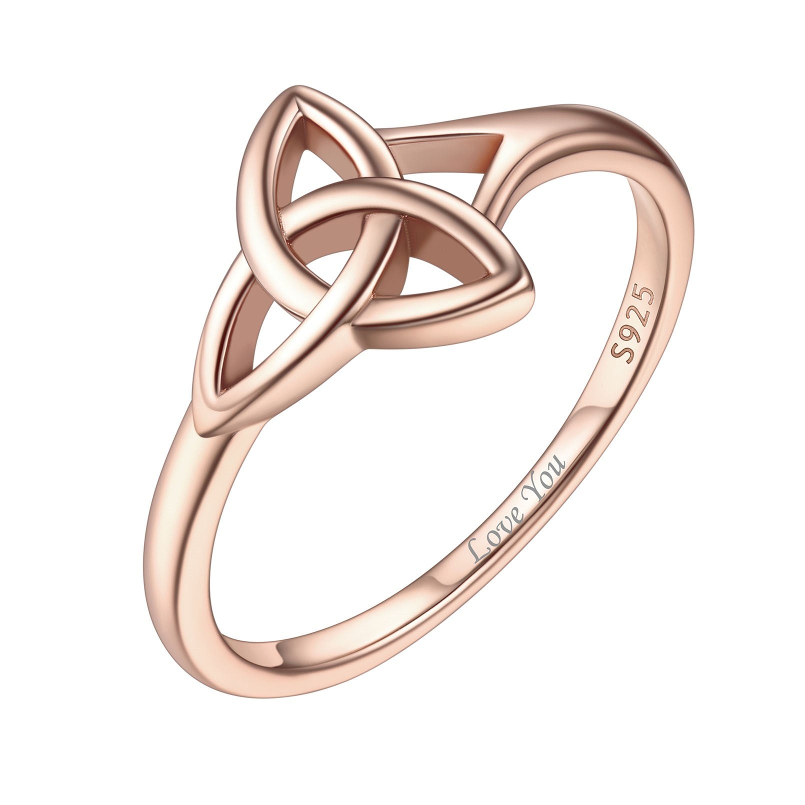 Faithheart Sterling Silver Celtic Knot Ring