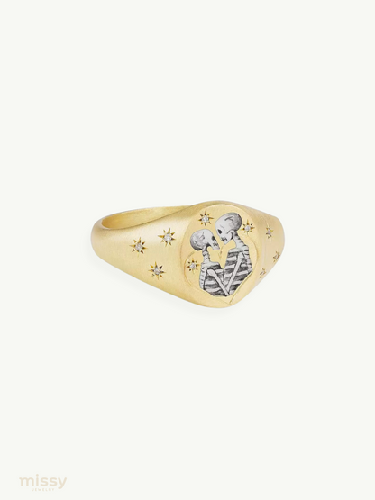 Annora Painted Adjustable Rings