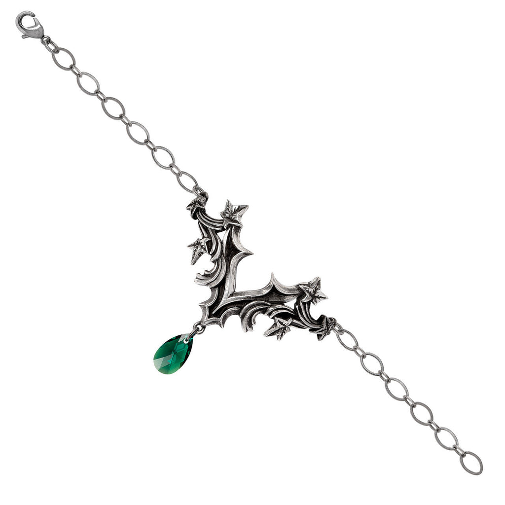Churchyard Green Crystal Bracelet by Alchemy Gothic