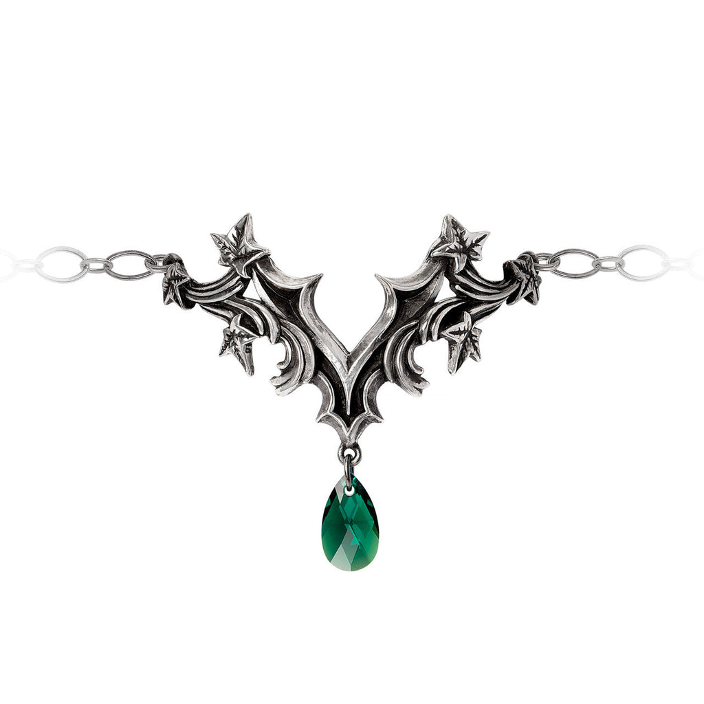 Churchyard Green Crystal Bracelet by Alchemy Gothic
