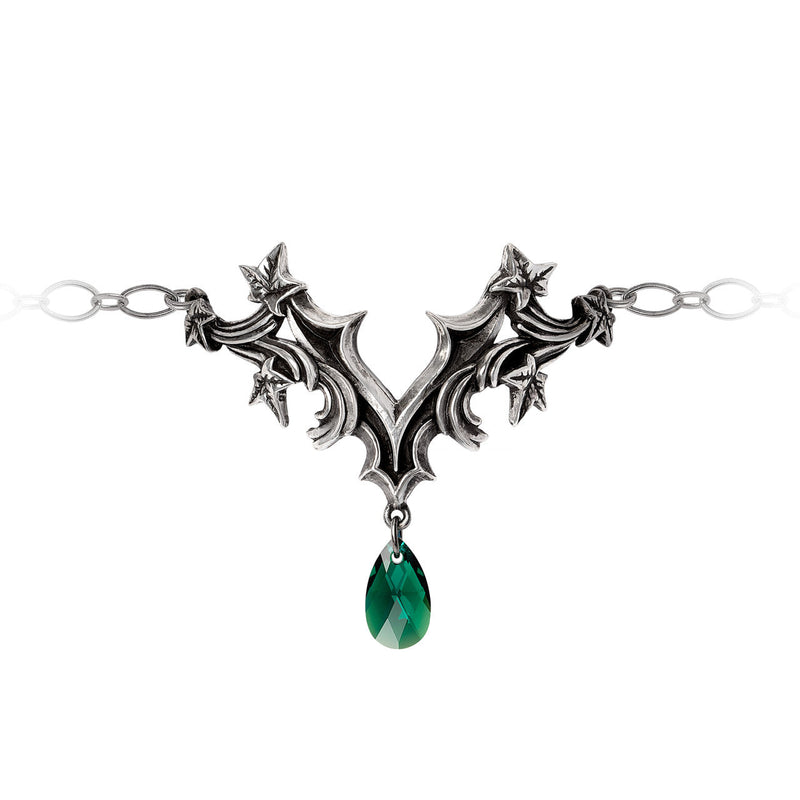 Churchyard Green Crystal Bracelet by Alchemy Gothic