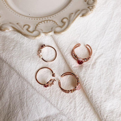 [] Zoe Heart Ring