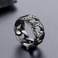 Celtic Cuban Chain Ring for Stainless Steel