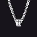 Customized Engraved Name Beads Chain Necklace for