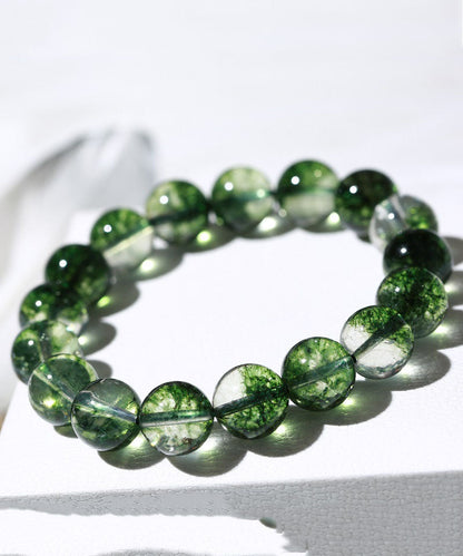 Green Ball Crystal Beaded Bracelet