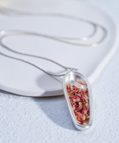 Red Sweater Pendant Necklace