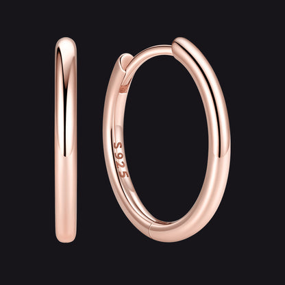Sterling Silver Hoop Earrings for