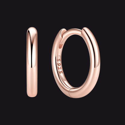 Sterling Silver Hoop Earrings for
