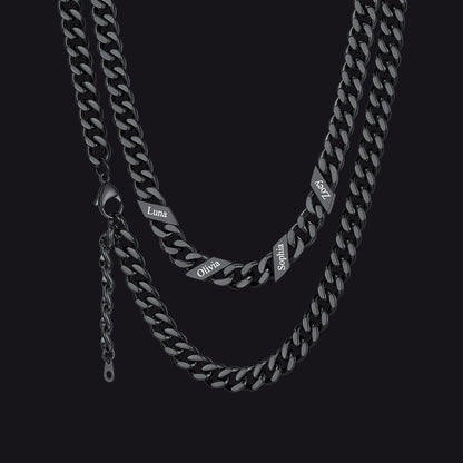 Custom Cuban Link Chains With Names Necklace for , 5/7/9mm Width