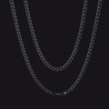 Cuban Link Curb Chain Stainless Steel Necklace for