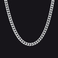 Chunky Cuban Link Chain Choker Necklace for , 5/12/14mm Width