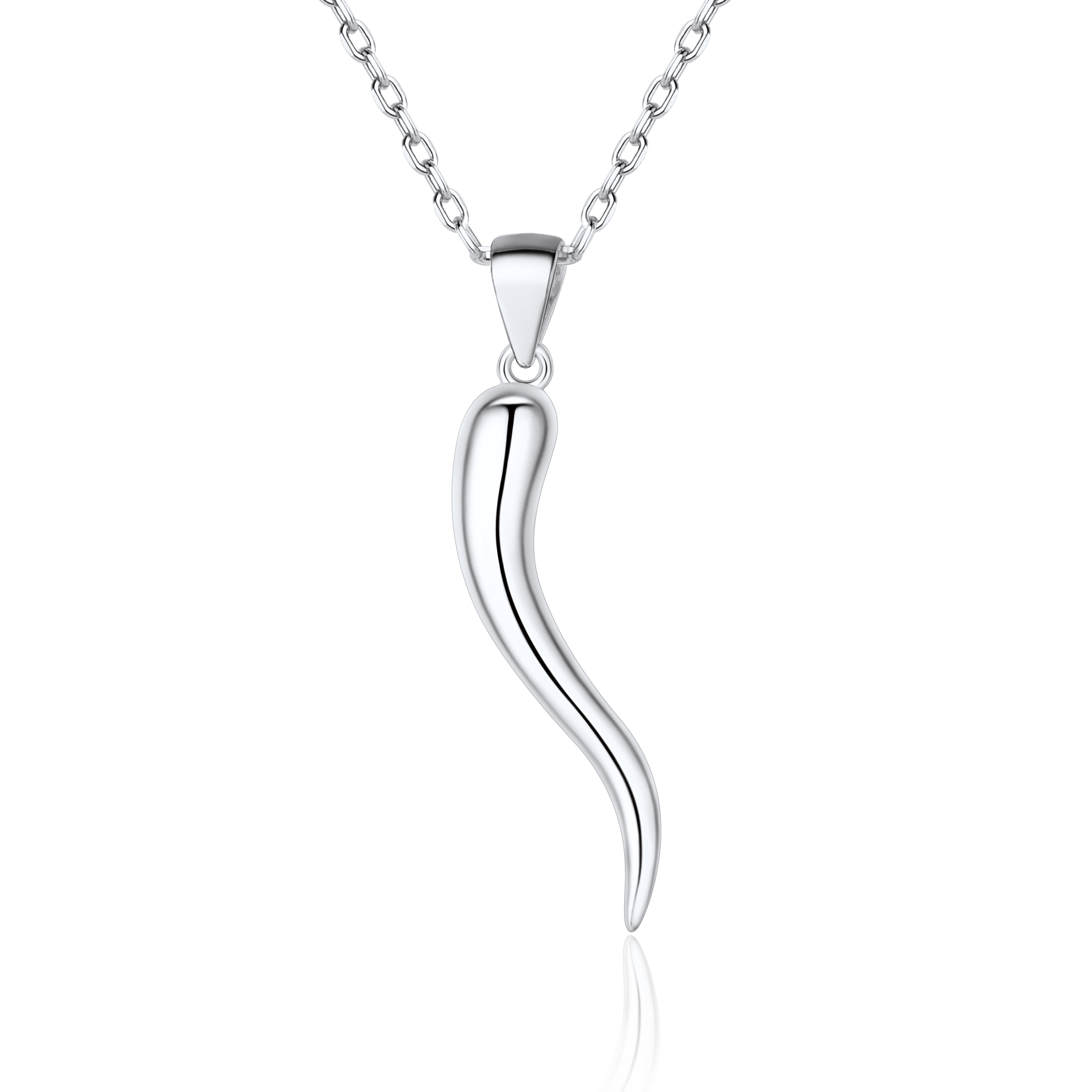 Cornicello Italian Horn Necklace Amulet Pendant