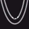 5mm Anchor Marine Chain Link Necklace for