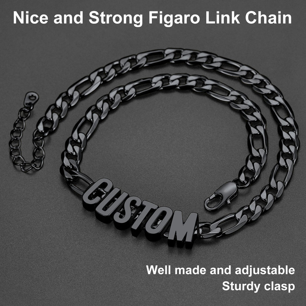 8mm Custom Name Cuban Chain Necklace for