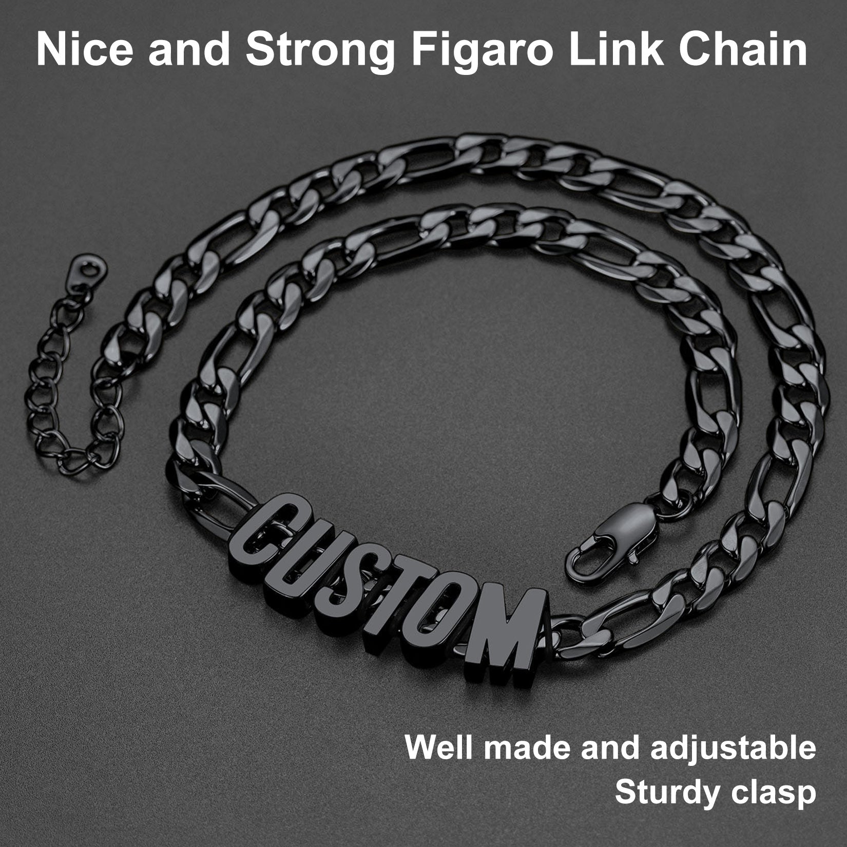 8mm Custom Name Cuban Chain Necklace for