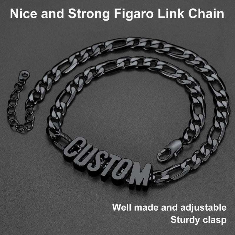 8mm Custom Name Cuban Chain Necklace for