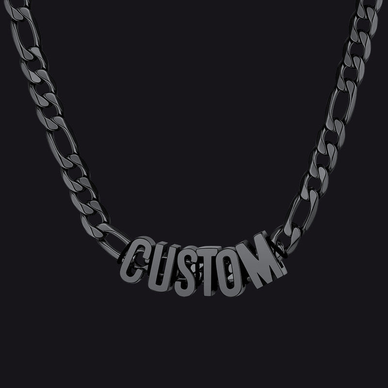 8mm Custom Name Cuban Chain Necklace for