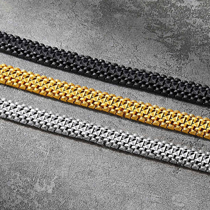 Chunky Watch Strap Link Chain Bracelet for