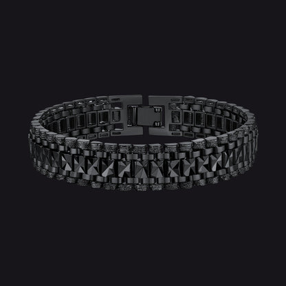 Chunky Watch Strap Link Chain Bracelet for