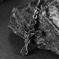 Crucifix Cross Necklace Jesus Pendant for