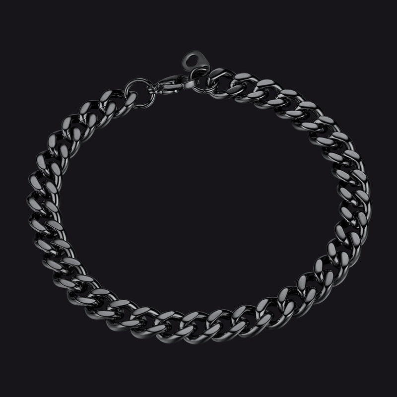 Thick Cuban Chain Link Bracelet for 5/7/9/12mm Width