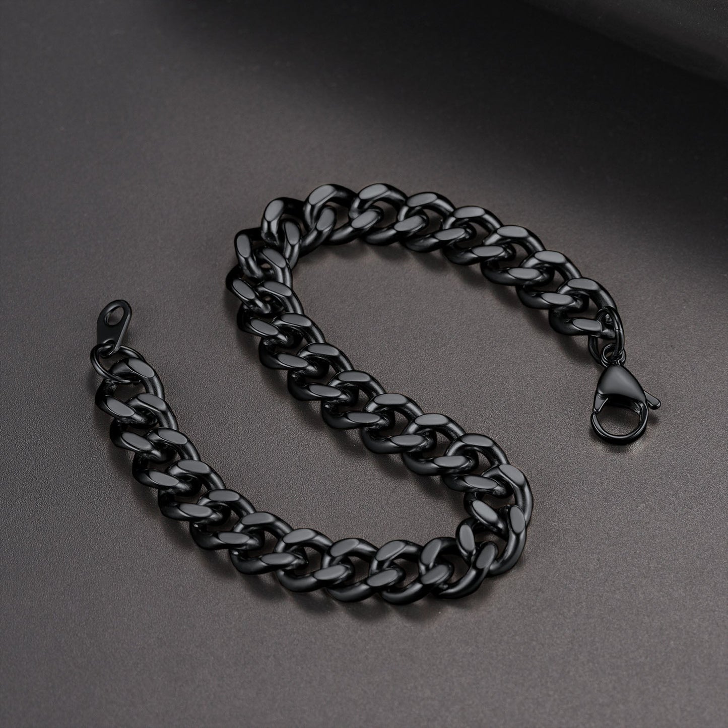 Thick Cuban Chain Link Bracelet for 5/7/9/12mm Width