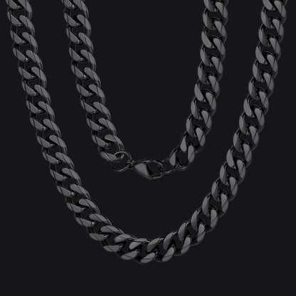 Chunky Miami Curb Cuban Link Chain Necklace for