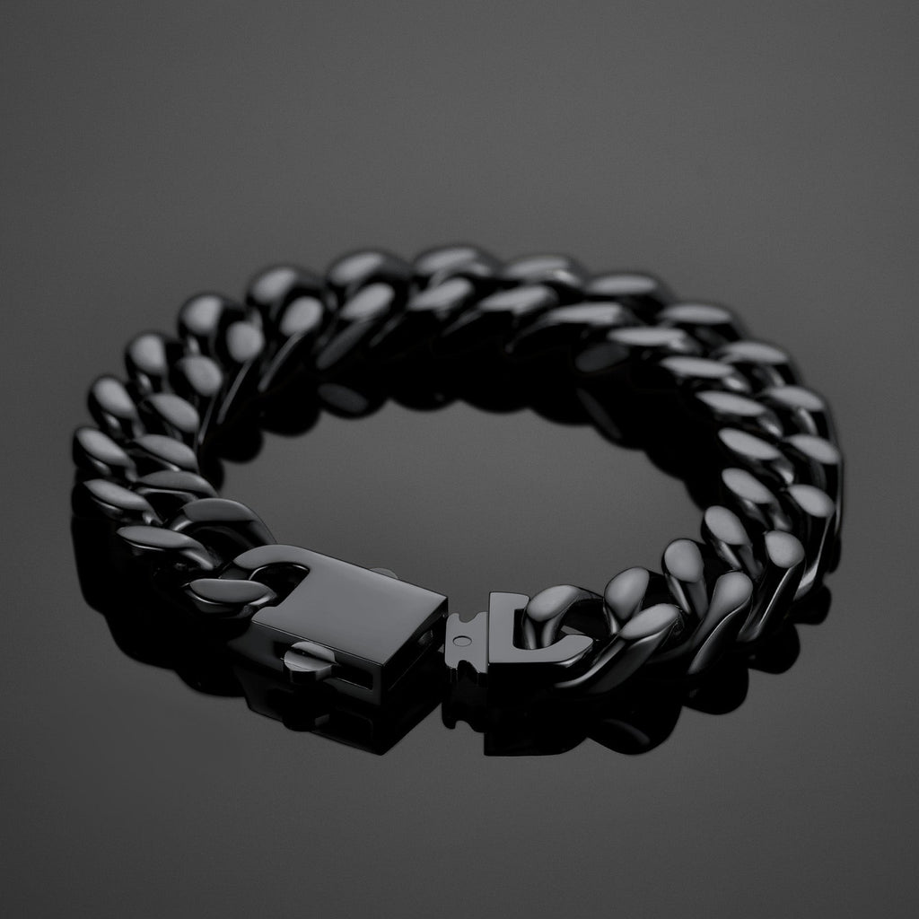 Miami Cuban Link Chain Bracelet 5/7/9/12mm Width for
