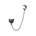 Howl Wolf Head Multi-piercing Single Earring by Alchemy Gothic