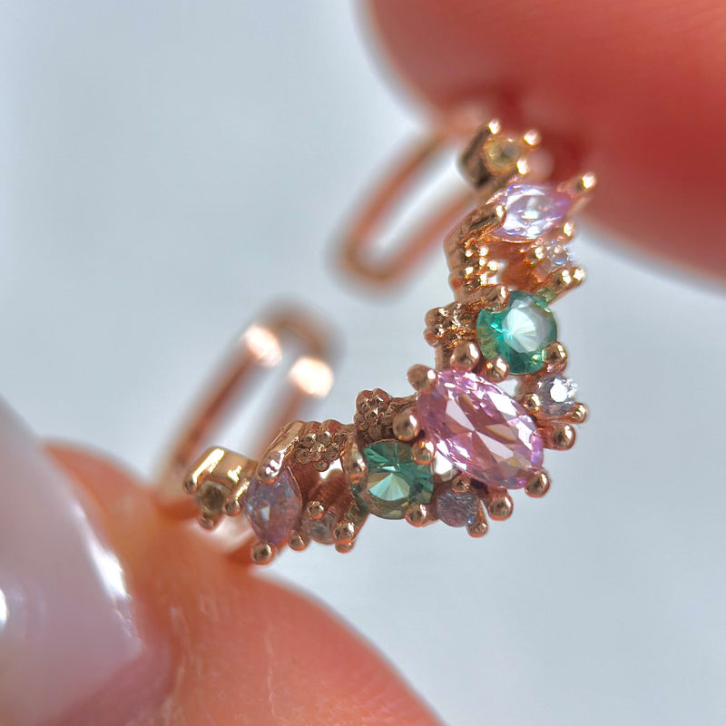 [] Hazel Tiara Ring in Rose Gold