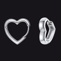 Dainty Heart-shaped Earrings for