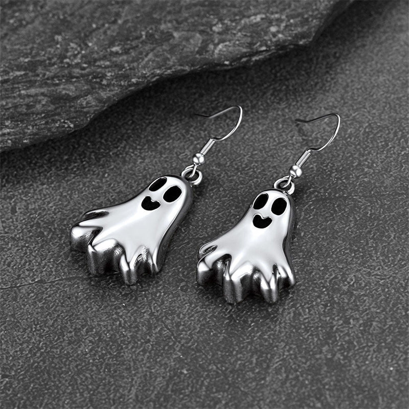 Halloween Ghost Dangle Earrings for