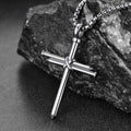 Christian Nail Cross Pendant Necklace for