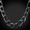 Flash 12mm Figaro Chain Necklace for for