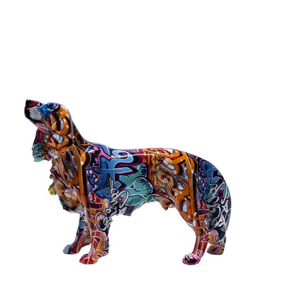Abstract Springer Spaniel Sculpture