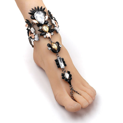 Rhinestone Crystal Anklet