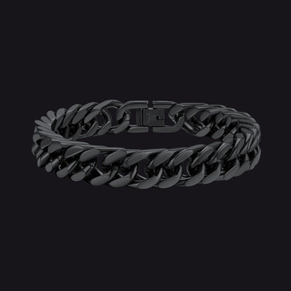 Thick Cuban Link Bracelet for in Stainless Steel