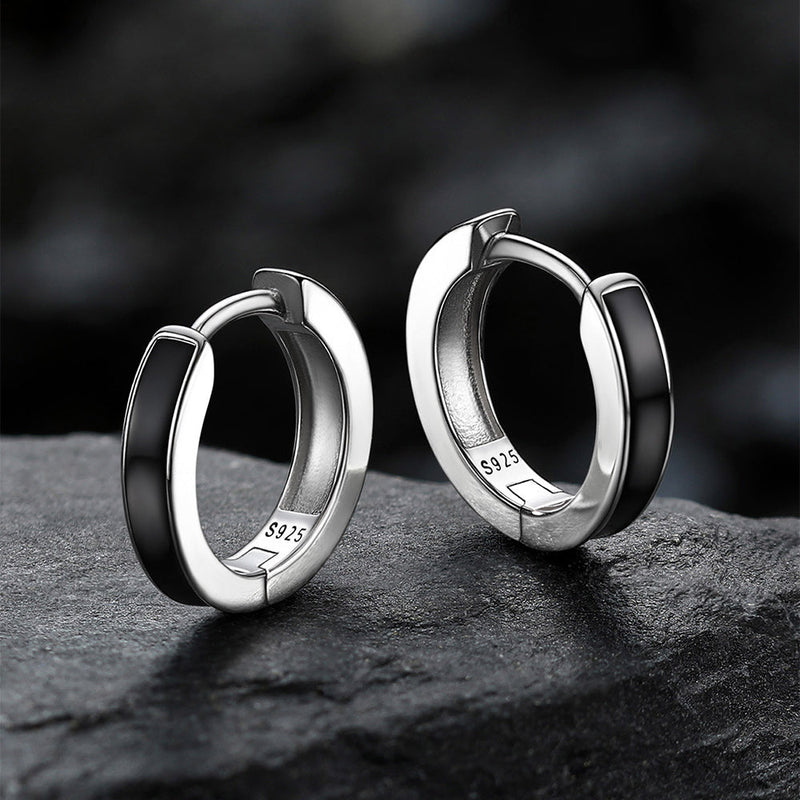 Huggie Hoop Earrings for & ��� 925 Sterling Silver, 10mm