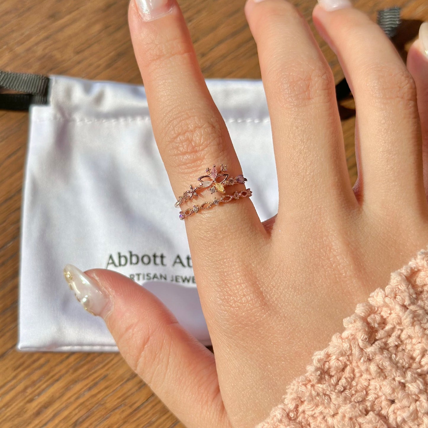[] Enchanted Blossom Ring