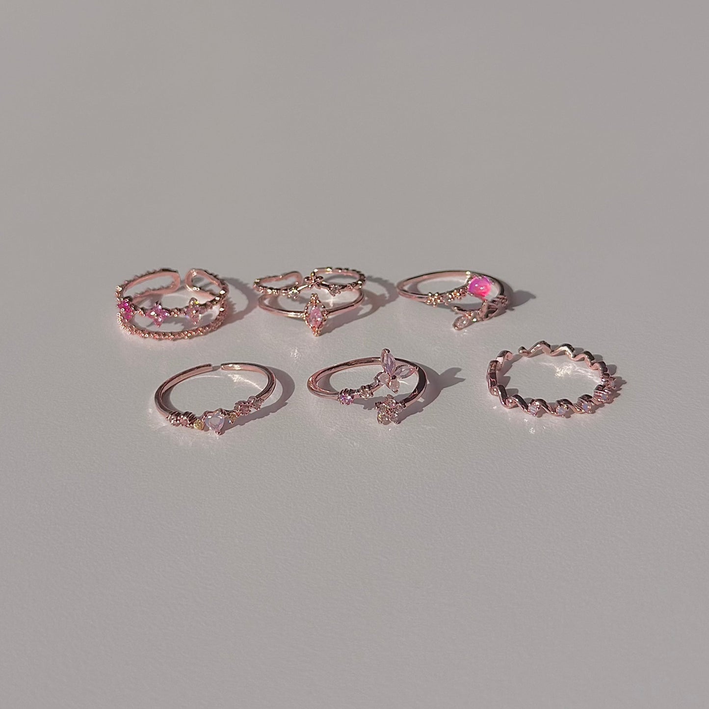Pink Wave Ring