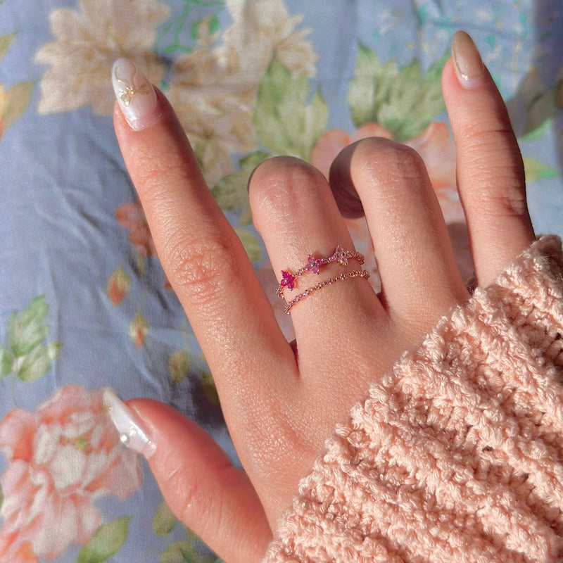 [sample ] Pink Blossom Ring